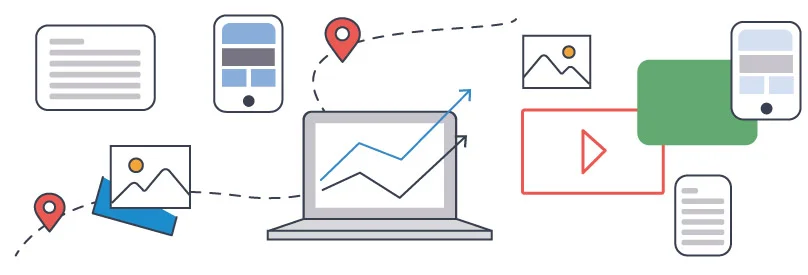 creare continut site web