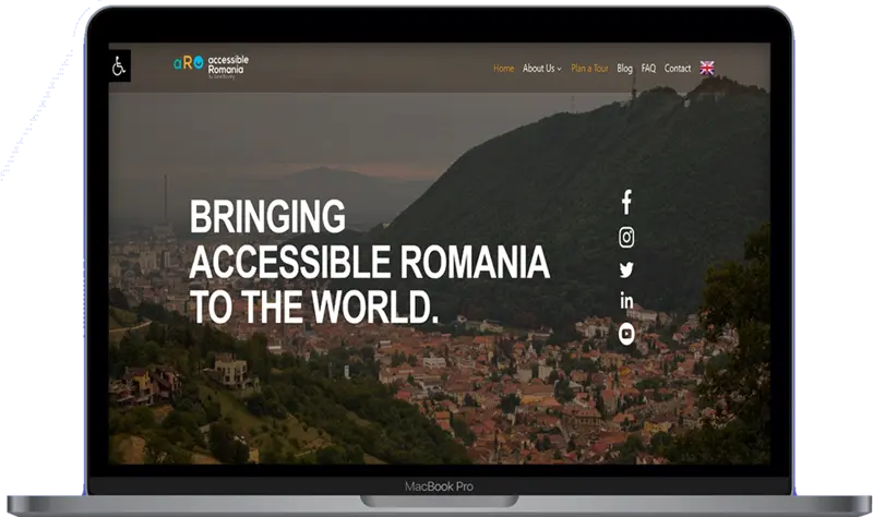 Website Accessible Romania pentru turism accesibil