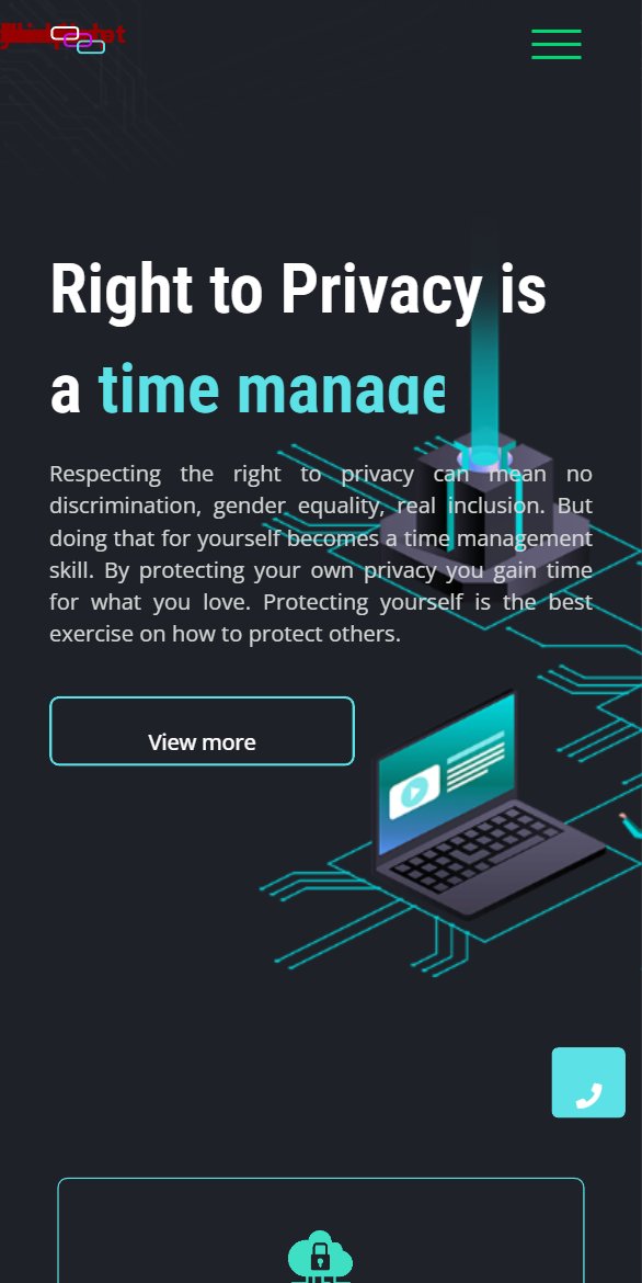 Site Ticket for Privacy pe telefon mobil